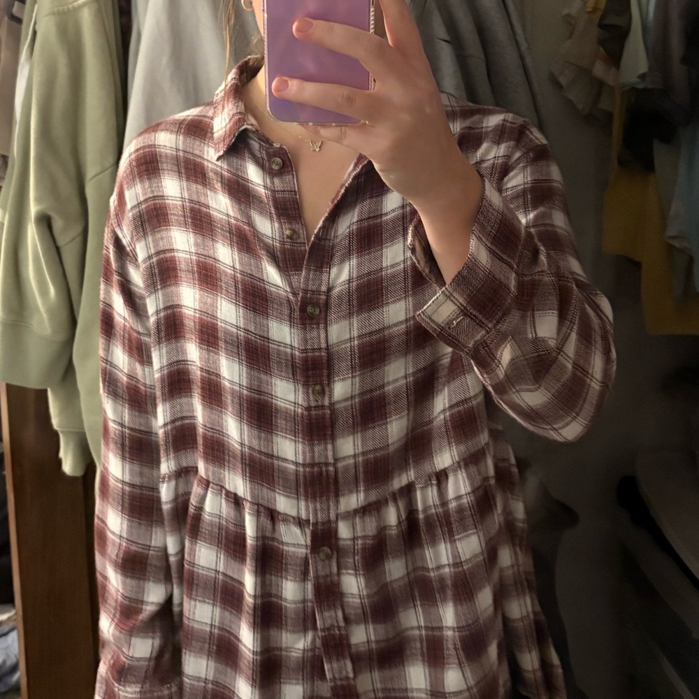 American Eagle Flannel Jacket